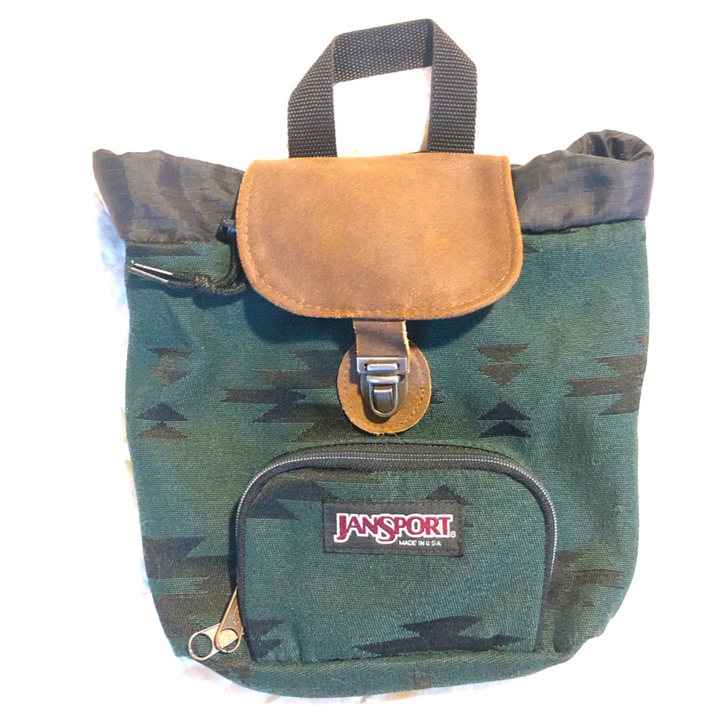 Vintage Mini Jansport Backpack Purse